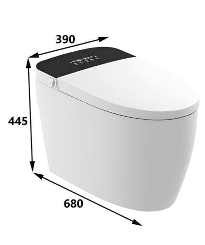 Smart Toilet White