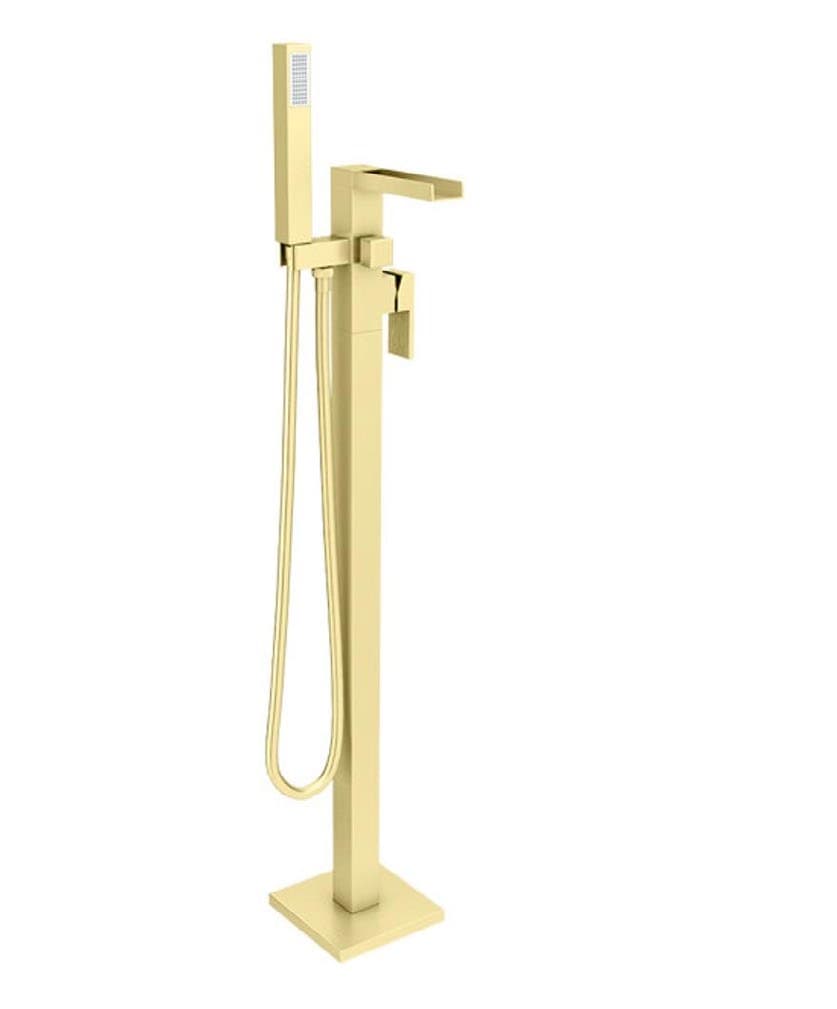 Voyage Freestanding Mixer Brushed Gold