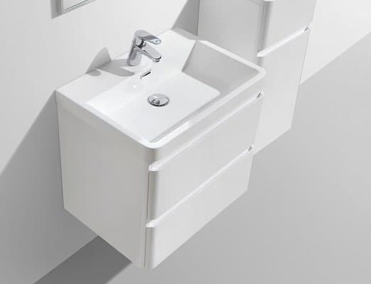 Ava Milan White - Double Drawer 600mm