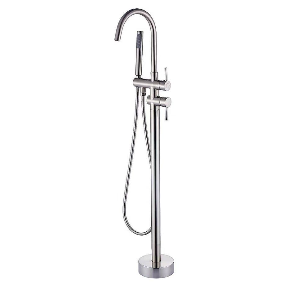Moon Freestanding Mixer Chrome