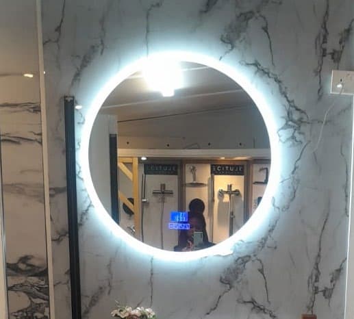 Bluetooth Round Bluetooth Mirror 800mm