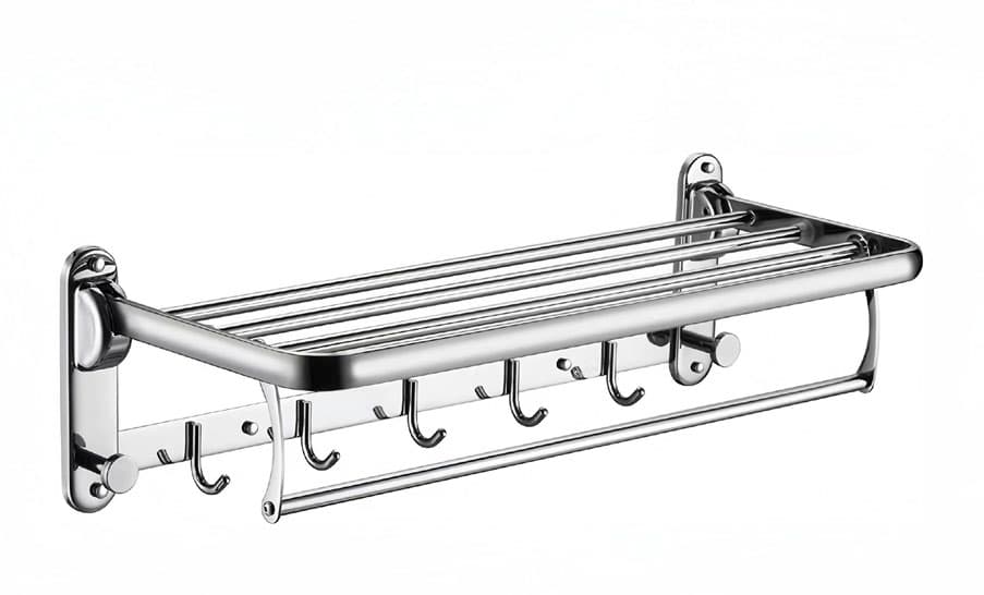 Quad Towel Rack Chrome