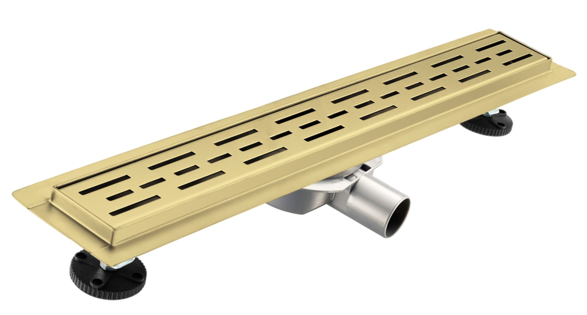 Brushed Gold Shower Drain Line Grate 800mm