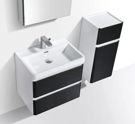 Ava Milan Black Front - 600mm