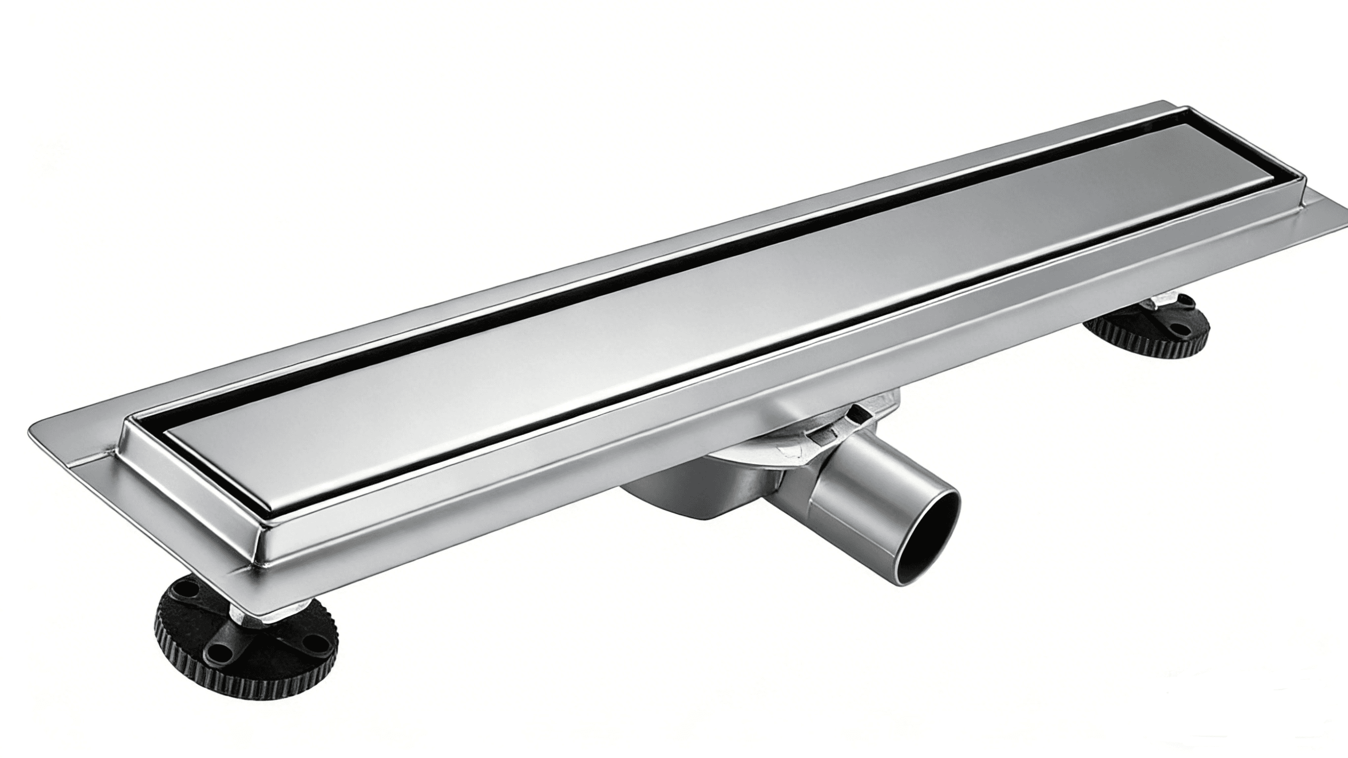 Shower Drain Silver Solid 500mm