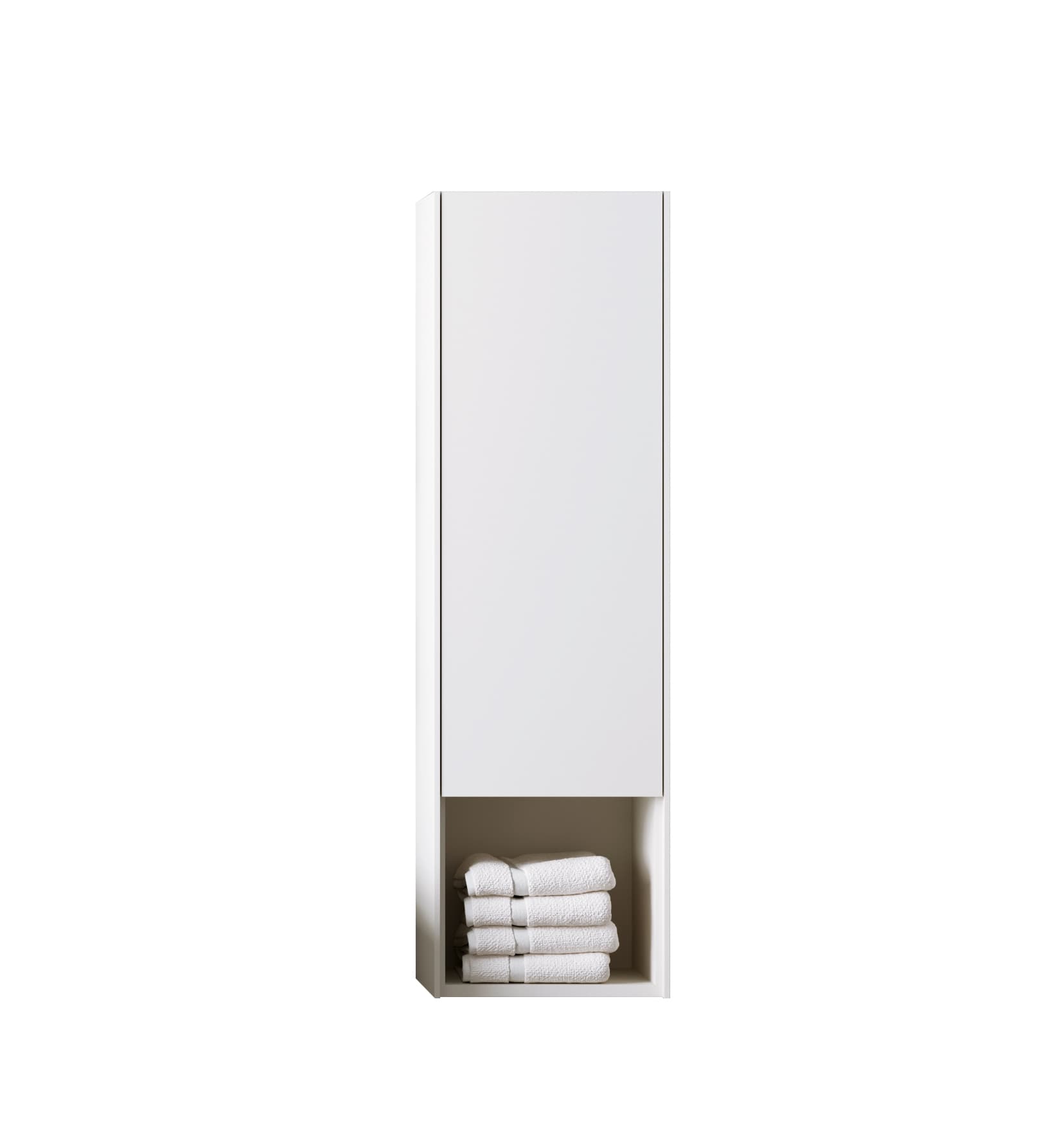 Aspen side cabinet white 350 x300 x 1200mm