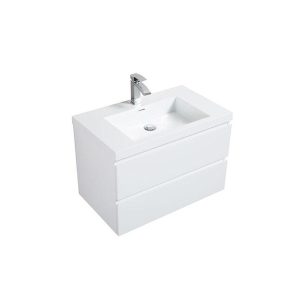 900 lulu white basin and cabinet