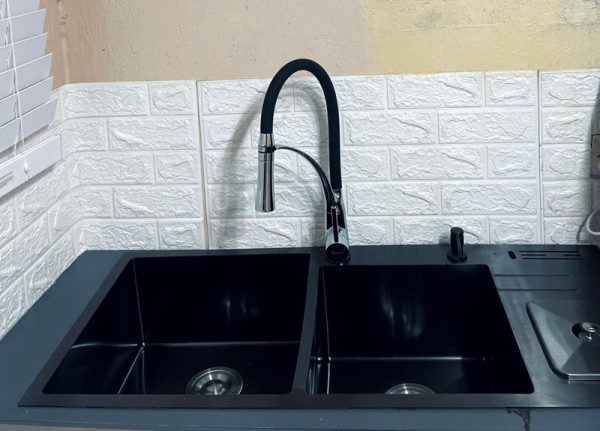 double bowl  cutlery  Kitchen sink