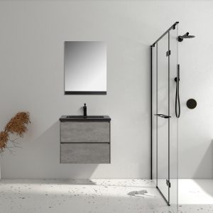 Bathroom vanity  Crete (Black Basin)