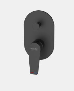 Luxus Black Shower Diverter Mixer