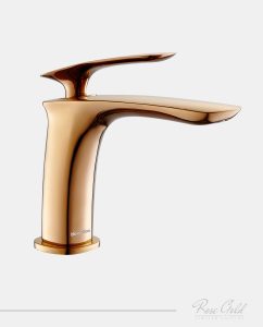 Rose Gold Basin Mixer