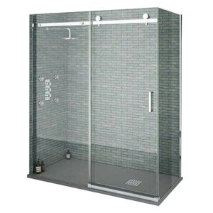 Shower Cubicle frames less 10mm